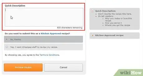 Image titled Submit a New Recipe to the Allrecipes Database Step 11