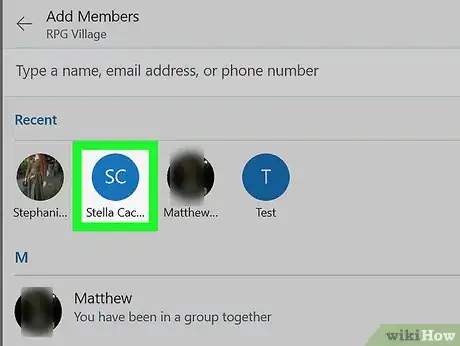 Image titled Add a Member on Groupme on PC or Mac Step 5