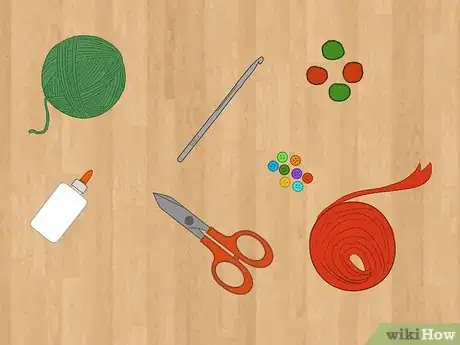 Image titled Crochet Christmas Ornaments Step 1