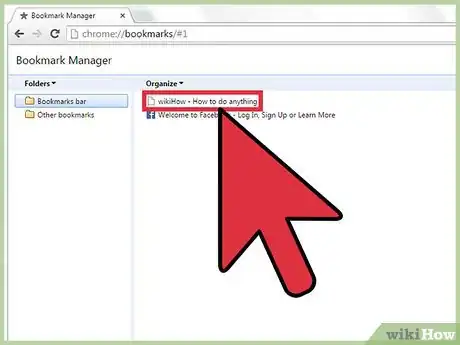 Image titled Access Bookmarks on Google Chrome Step 4