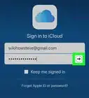 Sign Into iCloud