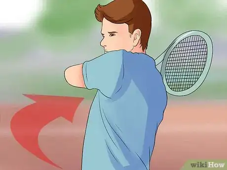 Image titled Get a Powerful Two‐handed Backhand in Tennis Step 12