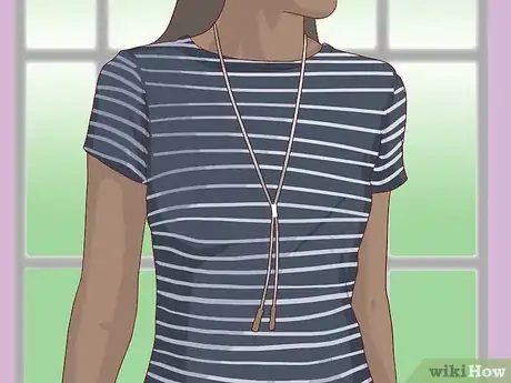 Image titled Wear a Lariat Necklace Step 9