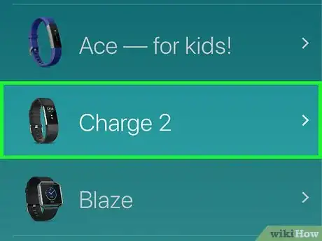 Image titled Connect a Fitbit Charge 2 to an iPhone Step 4