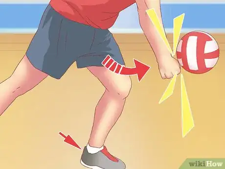 Image titled Do an Underhand Serve Step 10