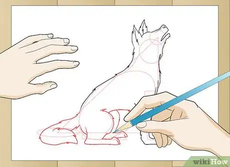 Image titled Draw a Realistic Wolf Step 20