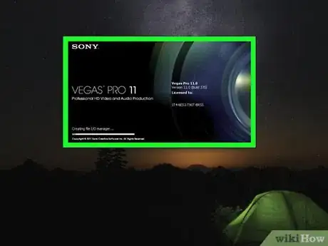 Image titled Set Fade Offset in Sony Vegas Pro Step 1