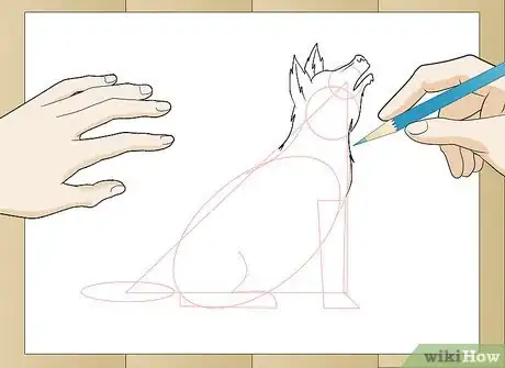 Image titled Draw a Realistic Wolf Step 17