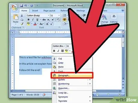 Image titled Double Space in Word 2007 Step 4