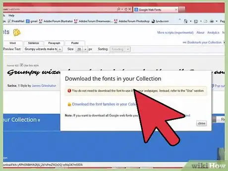 Image titled Add a Font to Dreamweaver Step 1
