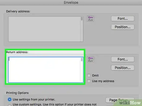Image titled Print on an Envelope Using Microsoft Word Step 22