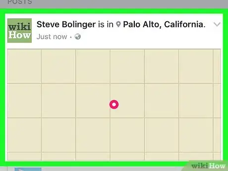 Image titled Remove the Location from Posts on Facebook Step 3