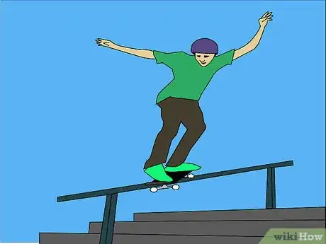 Image titled Wax a Curb or Rail to Grind on a Skateboard Step 4