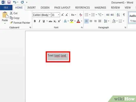 Image titled Change Font Size and Style of Text in MS Office Templates Step 1