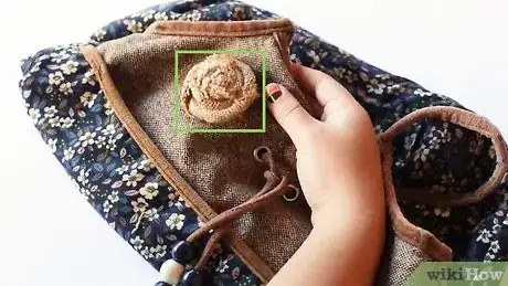 Image titled Make Burlap Flowers Step 12