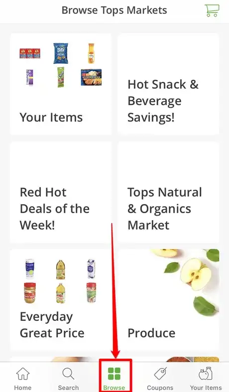Image titled Use Instacart on an iPhone or iPad Step 5.png