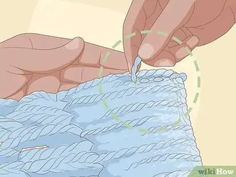 Image titled Arm Knit Step 9