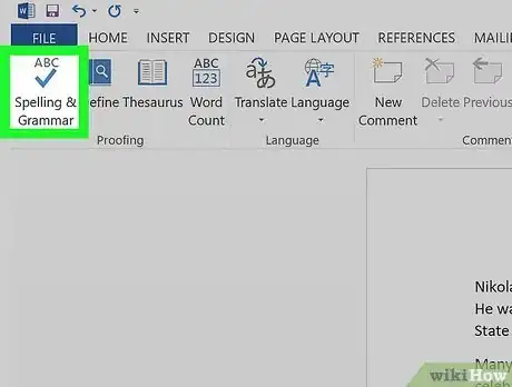 Image titled Check Grammar in Word Step 11