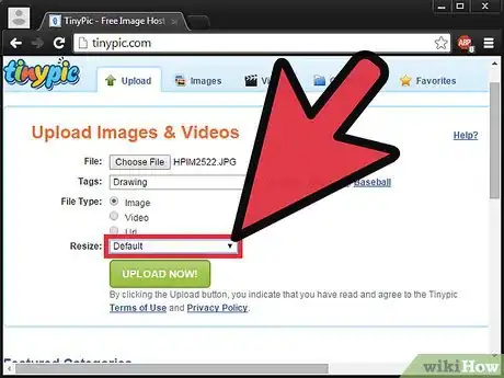 Image titled Upload an Image to Tinypic.com Step 5