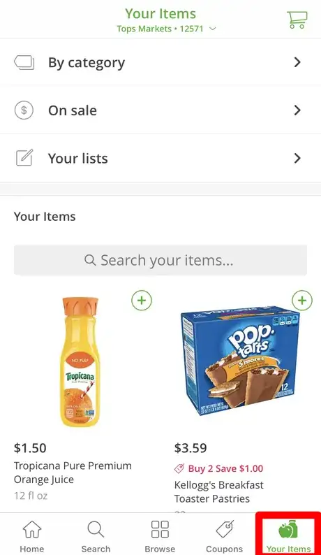 Image titled Use Instacart on an iPhone or iPad Step 7.png