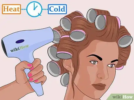 Image titled Set Dry Hair Step 3