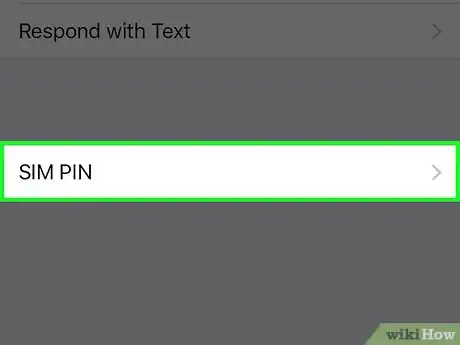 Image titled Use a SIM PIN on an iPhone Step 3