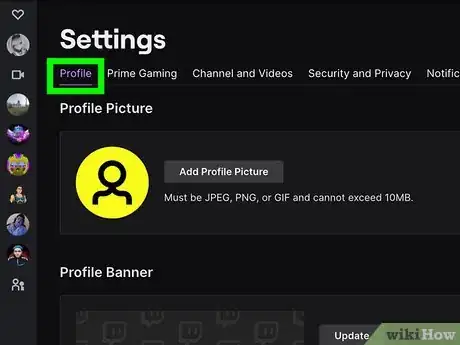 Image titled Change Your Name on Twitch Mobile Step 6