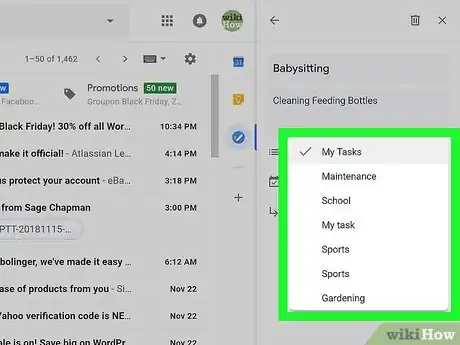Image titled Move Google Tasks on PC or Mac Step 10