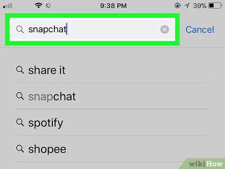 Image titled Download the Snapchat App Step 4