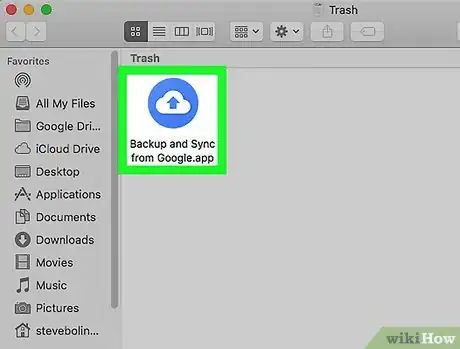 Image titled Uninstall Google Drive on Mac Step 14
