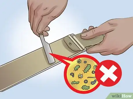 Image titled Know if Your Razor Needs Stropping Step 4