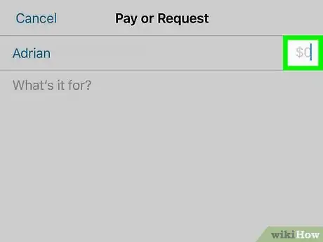 Image titled Request Money on Venmo on iPhone or iPad Step 4