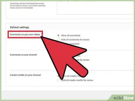 Image titled Disable Comments on Videos on YouTube Step 8
