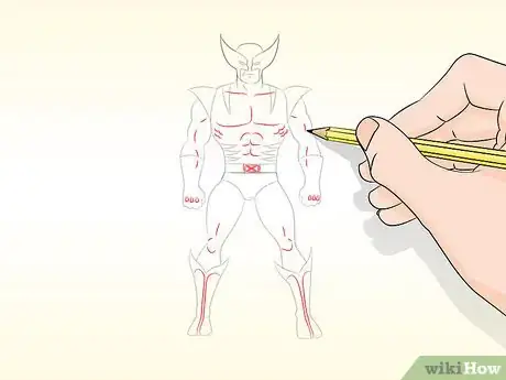 Image titled Draw Wolverine Step 15