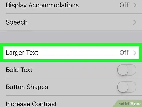 Image titled Change the Text Size in the Mail App on iOS Step 9