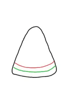 Image titled Draw a Kawaii Watermelon Step 3