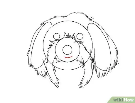 Image titled Draw a Cute Maltese Dog Face Step 9