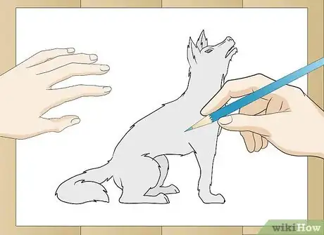 Image titled Draw a Realistic Wolf Step 22