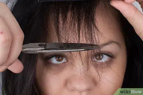 Image titled Trim Bangs Between Haircuts Step 12