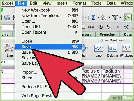 Image titled Create a Sin and Cos Circle in Excel Step 9