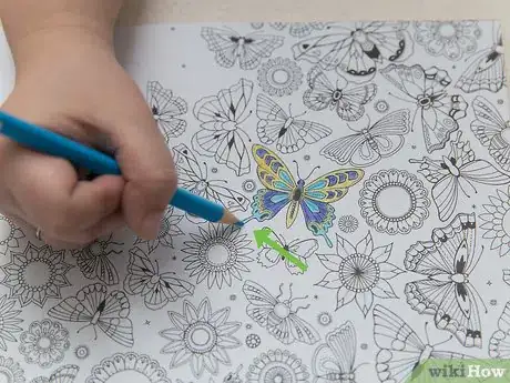 Image titled Color in a Coloring Book Step 11