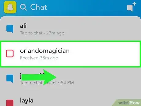 Image titled Save Snapchat Conversations Step 3