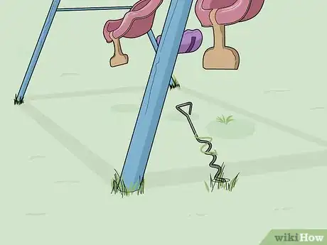 Image titled Anchor a Swing Set Step 9
