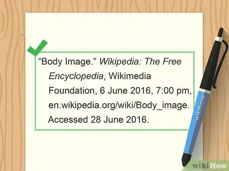 Image titled Cite an Encyclopedia Step 6