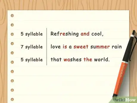 Image titled Write a Haiku Poem Step 5