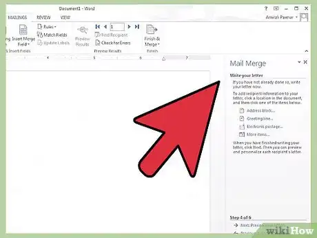 Image titled Do a Mail Merge Step 12