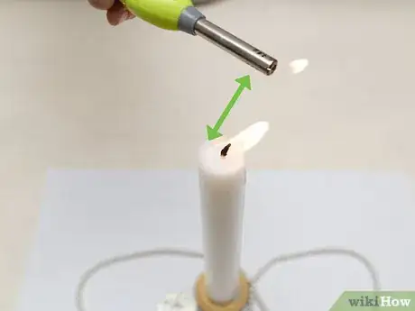 Image titled Light a Candle Without Touching the Wick Step 8