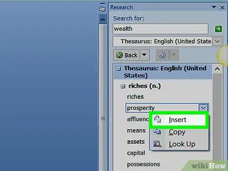 Image titled Use the Thesaurus in Microsoft Word Step 9