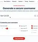 Create a Username