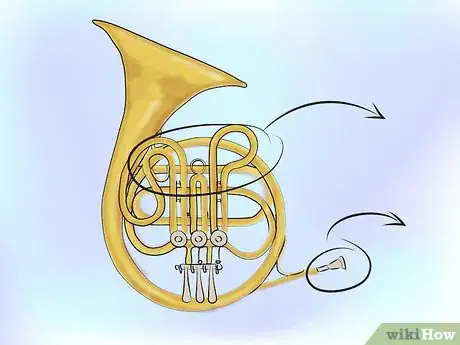 Image titled Bathe a French Horn Step 3